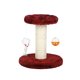 thumbnail image 2 of Methold Árbol único para gatos y poste rascador para saltar jugando al gato en forma de nube para un marco de entretenimiento sin fin, Juguetes para gatos vino, 2 of 6