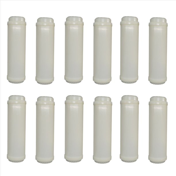 12 Piezas de 10 Pulgadas Tipo Plano Filtro Membranas Ultrafiltración de Fibra Hueca 0,01 Membrana Alto Flujo Seco