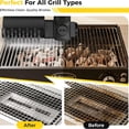 thumbnail image 5 of Electric Grill Brush,Cordless Electric Rotary Grill Brush,3-Speed Rechargeable Cleaner with 180° Adjustable Head,Stainless Steel Scrubber for BBQ Grates, Griddles & Smokers,Black, 5 of 8