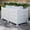 3pcs-White, variant on 3-Panel Outdoor Vinyl Privacy Screen 50"W x 49"H with Rustproof Aluminum Posts, All-Weather No-Dig AC Unit Cover Fence, Multi-Purpose Enclosure for Trash Cans Pool Equipment Backyard Patio