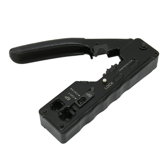 RJ45 Crimp Tool, Skid Resistance Handle Multifunction Cable Crimping Tool For Cat5e