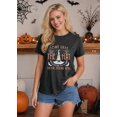 thumbnail image 3 of Halloween Shirts Womens Witch Tshirts They Missed One Shirt Spooky Tee Tops, 3 of 6
