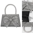 thumbnail image 3 of Eurhowing Evening Bag for Women, Glitter Evening Clutch with Chain Crossbody, Elegant Clutch Purse Party Handbag for Wedding, Prom, Cocktail, Black, 3 of 3