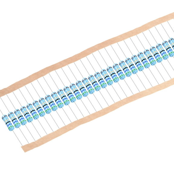 100pcs Metal Film Resistors 56 Ω 2W 1%Tolerances 5 Color Bands