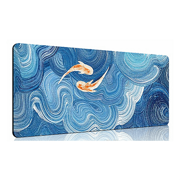 Lucky Koifish Big Mouse Pad Computer Keyboard Mouse Mat Mousepad 800x300x2mm