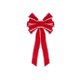 thumbnail image 1 of Arcos de Navidad Decoración Cinta de Terciopelo Navidad Rojo Arco de la Capa de Cola Decoración de la Línea de Peluche, 1 of 6
