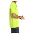 thumbnail image 3 of Mafoose Mens Core Blend Jersey Knit Male Polo Safety Green 3XL, 3 of 6