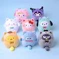 thumbnail image 2 of Sanrioed-Kuromi Cinnamoroll My Melody Purin Dog Hangyodon Pochacco, muñeco de peluche de Anime, lindo peluche, juguetes colgantesMy Melody11 Fivean Toy model, 2 of 2