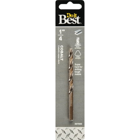 

Mibro/GS Do it Best Cobalt Drill Bit 1/4 In.