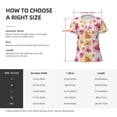 thumbnail image 5 of Naloa Watermelon Print T-Shirts Short Sleeve V Neck Tees for Women Fashion Tops Trendy Lightweight Soft Casual Summer Outfits Clothes, 5 of 5