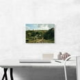 thumbnail image 2 of ARTCANVAS Jalais Hill Pontoise 1867 Canvas Art Print by Camille Pissarro - Size: 18" x 12" (0.75" Deep), 2 of 9