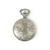 Steampunk Large Antique Silver Pocket Watch Jewelry Pendant