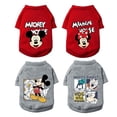thumbnail image 2 of Disney Winter Pet Dog Clothes - Cute Mickey Hoodies for Warmth and Style ShopWise Round, 2 of 21