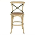 thumbnail image 2 of Home Square Oak Wood 24" Counterstool in Weathered Oak - Set of 2, 2 of 2