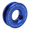 thumbnail image 1 of Winch Snatch Recovery Ring Aluminum Alloy 17637lbs Winch Snatch Block Pulley Towing Ring for ATV UTV SUV Truck, 1 of 4