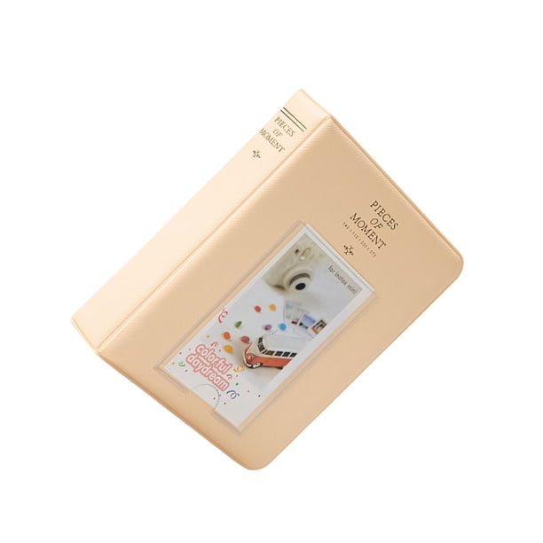 Álbum de fotos de 3 pulgadas Yuarrent colección de PVC beige