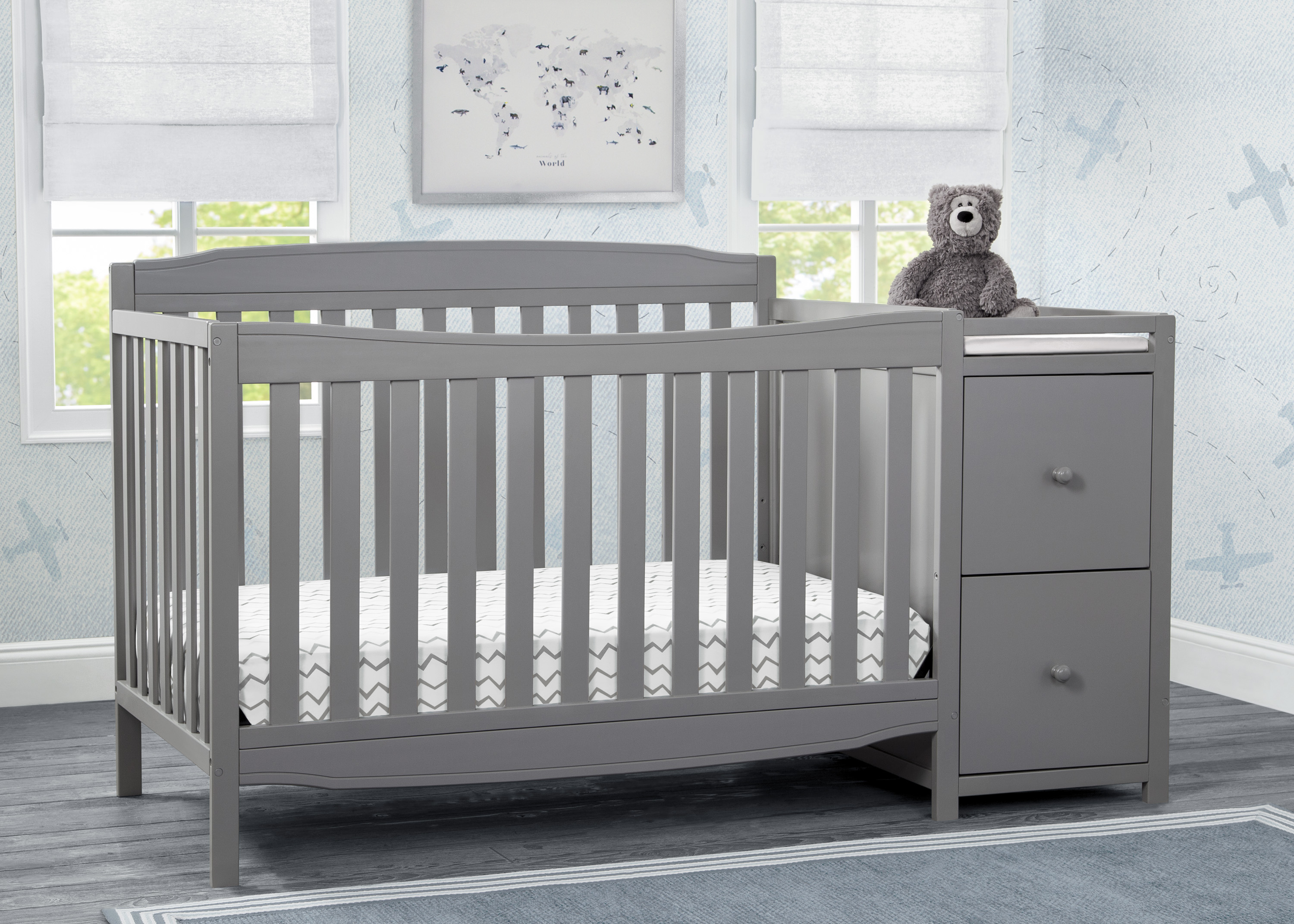 delta mason crib changer