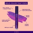 thumbnail image 4 of Pintura de labios de metal líquido UNICORN SNOT BOOM Atomic Purple, 4 of 6