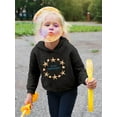 thumbnail image 2 of Buon Ferragosto Starfish Wreath Hoodie Toddler -Image by Shutterstock,  4 Toddler, 2 of 4