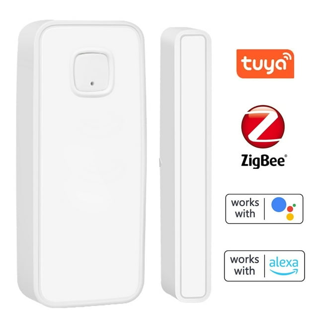 Amdohai in 1 Tuya ZigBee Door/Window Sensor Temperature & Humidity Detector Intelligent Home Safety Alarm System
