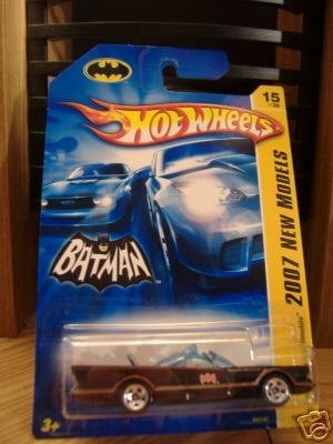 hot wheels batman 2007 first edition