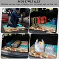 thumbnail image 3 of XYZCANDO Shells Beach Washable Cargo Mat 29" x 39", Non-Slip Trunk Carpet with Stitched Edge, All Weather Durable Rear Cargo Protector for Trucks and SUVs, 3 of 7