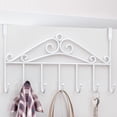 thumbnail image 4 of Over the Door Hooks,Wall Hooks,No Need To Punch Holes Wall Hanging Coat Rack Gods The Door Hangers Wall Hanging Sub Strong Non Marking Clothes Cap Coat Hooks, 4 of 7