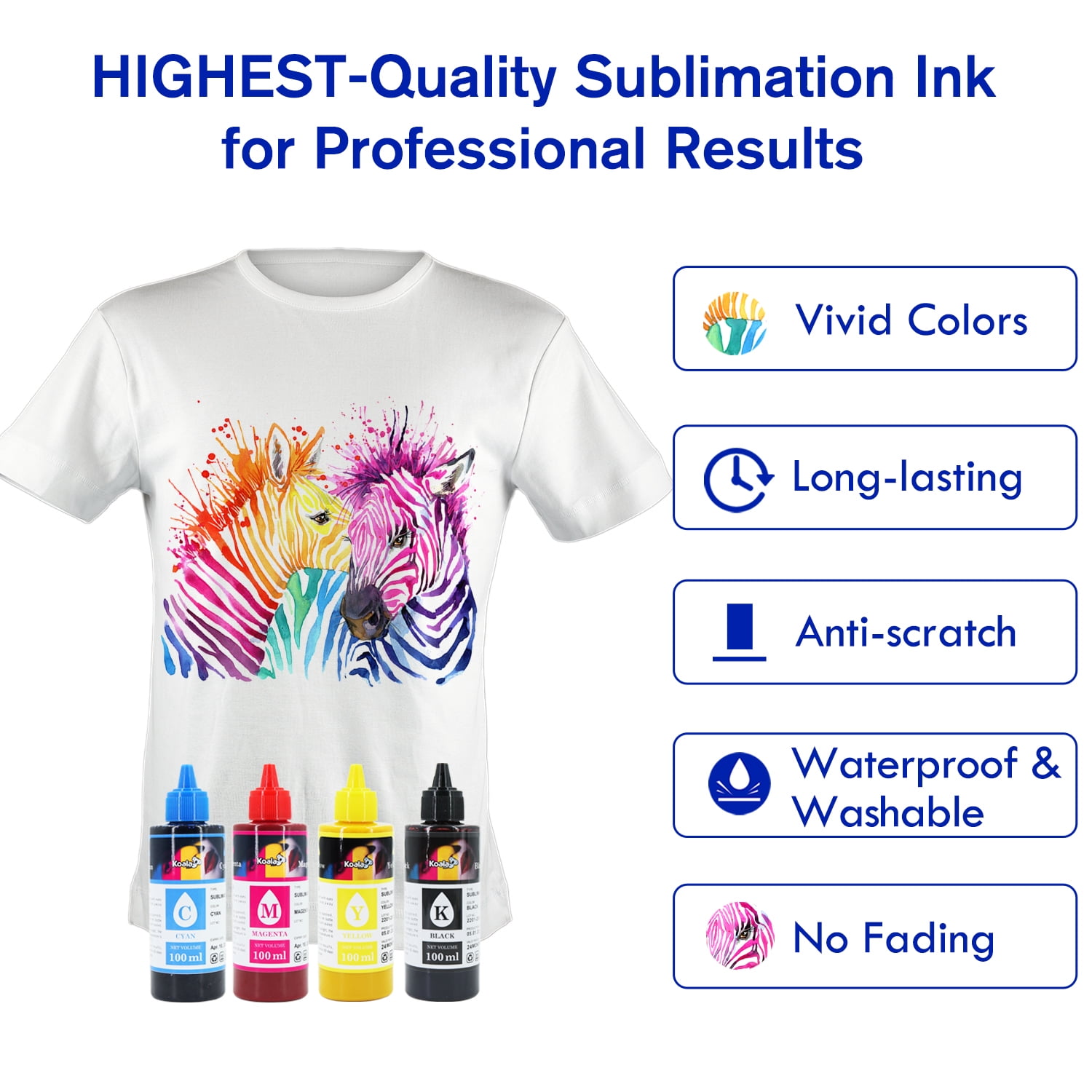 InkSol® High Definition Sublimation Ink (4-pack)