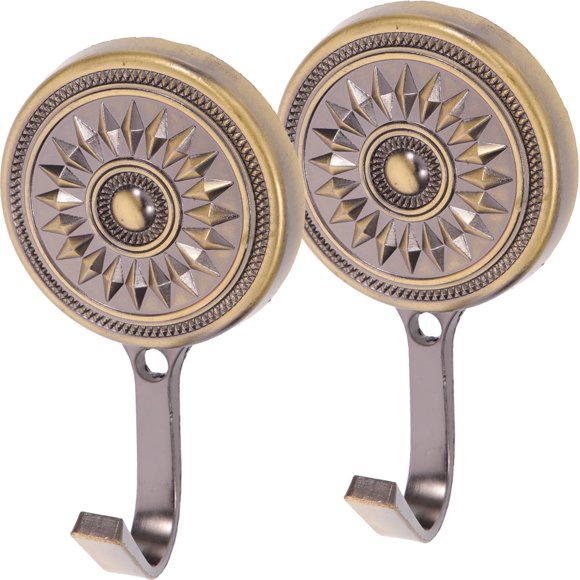 CRILSTYLEO 2Ud Soportes Para De Metal Dorado Para Colgar Con Acabado Duradero Y