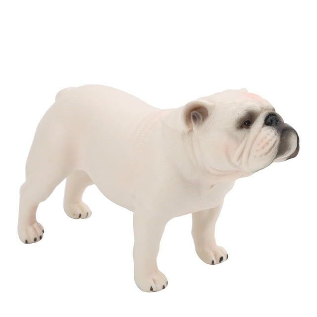 Estatuilla de animal, modelo de perro simulado, juguete de simulación de animal lindo, modelo de perro, juguete, solución innovadora