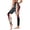 Blue, variant on FYEGRE Women's Patriotic Independence Day Leggings High Waisted Workout Yoga Pants for Running Fitness and Athletic Compression Tights Blue L