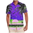 thumbnail image 3 of LIBRCLO Men's Short Sleeve Shirts Lightweight Comfort Fit Shirt Summer Beach Hawaiian Clothes, 3 of 6
