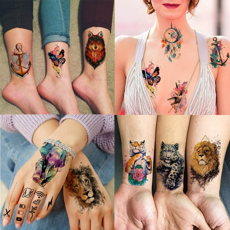 This Artist Created 30 Tattoos That Look Like Stickers That Would