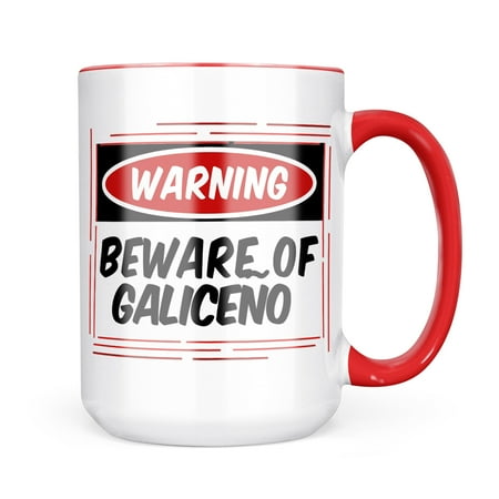 

Neonblond Beware of the Galiceo Horse Mug gift for Coffee Tea lovers
