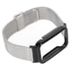 thumbnail image 5 of Correa de malla de acero inoxidable con funda protectora negra, accesorio de repuesto compatible con Mi Band 7 Pro, color plateado., 5 of 14