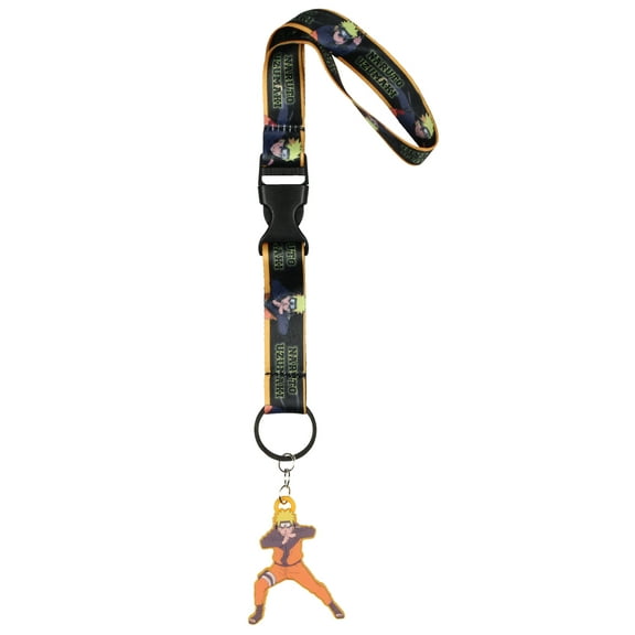 Naruto Shippuden Wristlet Strap Lanyard For Keys | Anime Hand and Wrist Lanyard ID Badge Holder Keychain For Men Women