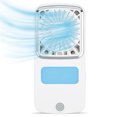 thumbnail image 1 of Enfriador de aire portátil ventilador de aire humidificador de refrigeración ventilador de aire portátil ventilador de aire recargable por USB con soporte ventilador ANGGREK  Otros, 1 of 8