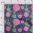 thumbnail image 2 of oneOone Velvet Pink Fabric Abstracts Sewing Material Print Fabric By The Yard 58 Inch Wide, 2 of 5