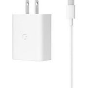 Google - Power adapter - 30 Watt - 3 A - PD (24 pin USB-C) - on cable: USB-C - white - United States