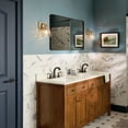 thumbnail image 3 of Kichler 55214BKWTR Marant 10" Tall Bathroom Sconce - Black, 3 of 7