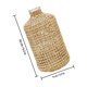 thumbnail image 5 of unbranded Florero Para Plantas Y Flores Con Único En Paja Y Vidrio Para Natural, 5 of 6