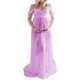 thumbnail image 1 of Vestido elegante con hombros descubiertos para sesiones fotográficas Vestido de novia de maternidad, 1 of 6