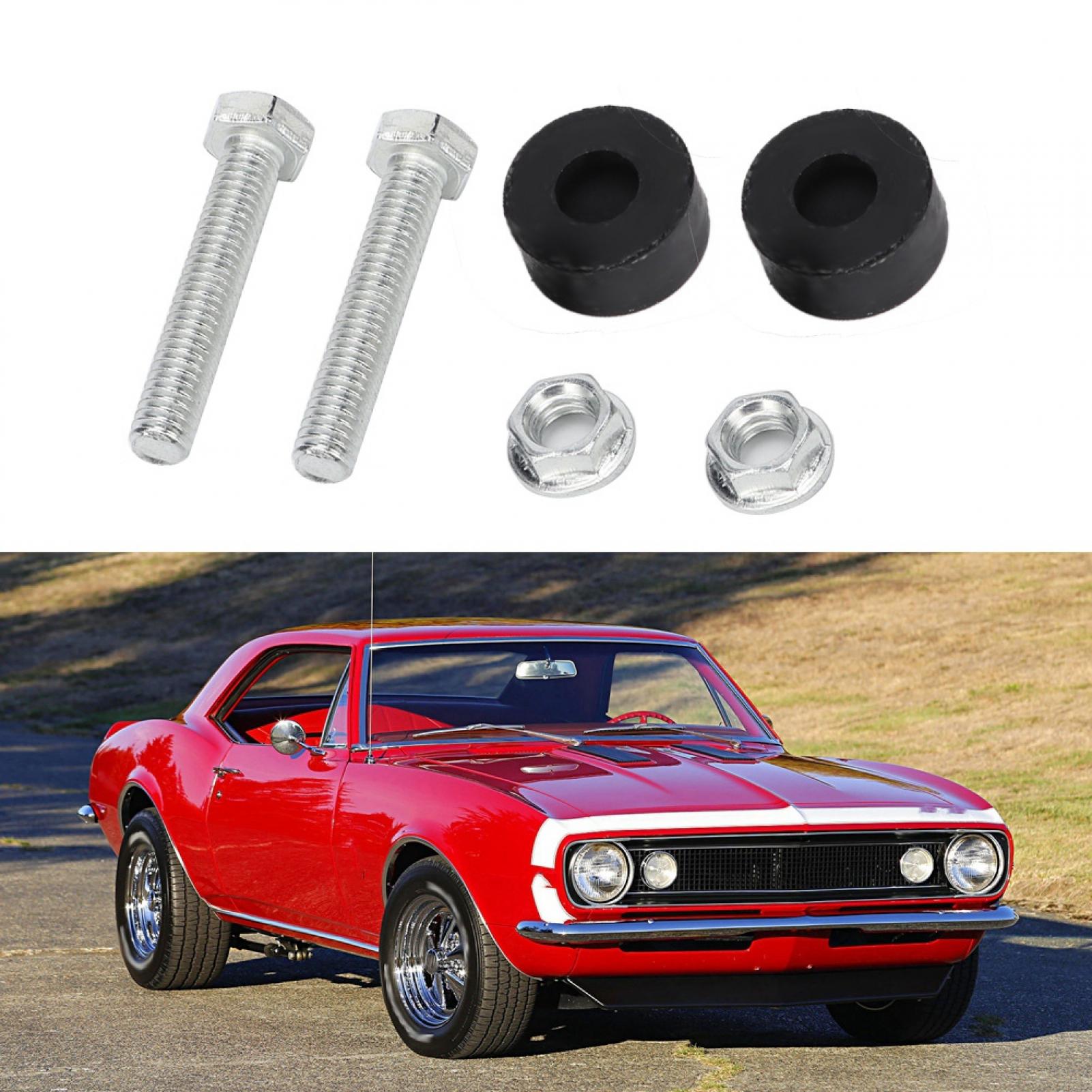 Butées De Pare-chocs Réglables En Alliage Aluminium Et Caoutchouc - Compatibles Nova, Impala, Camaro (années 60-80)