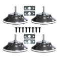 thumbnail image 3 of 4 Pcs Pool Table Leg Levelers Risers, 3 of 6