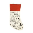 thumbnail image 4 of DIY Christmas Stockings Color and Paint Your Own Personalized Stockings, Gift wrap, Creative Gift for Kids, Holiday - Santa Claus, Reindeer, Snowman, Christmas Tree, Elf, Gingerbread Man, 4 of 8