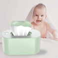 thumbnail image 3 of Calentador de pañales de gran capacidad con USB, calor constante, silencioso, 10 W, caja para calentar servilletas para uso doméstico, color blanco, 3 of 5