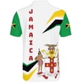 thumbnail image 3 of Lotusprinthandmade Personalized Jamaica Flag Jamaican Pride Polo Shirt (Lightweight) S-5XL Multicolor, 3 of 7