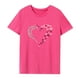thumbnail image 1 of Camiseta para mujer con cuello redondo y manga corta para uso diario SG, 1 of 8