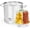 52QT, variant on 20QT Stainless Steel Tamale Steamer Pot, Steam Pots for Cooking with Water Fill Spout, Steamer with Divider and Rack, Ideal for Seafood Crab Vegetables lobster