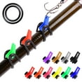 thumbnail image 2 of 10pcs Lure Fishing Hook Keeper Holders With Rubber Bands Portable Lightweight Fishing Rod Tool Accessories, 2 of 7